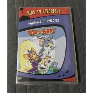 Tom & Jerry Whiskers Away DVD Special Features Animated Episodes New Sealed